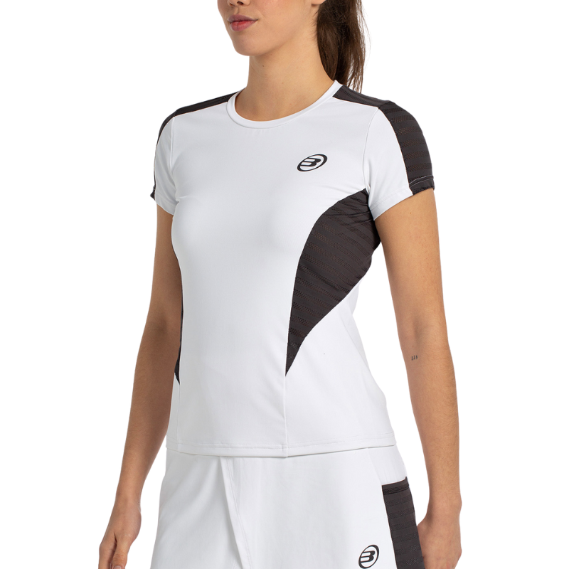 T-shirt Bullpadel Dumia Blanc Femme - Esprit Padel Shop