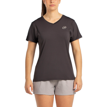 T-shirt Bullpadel Eches Noir Femme - Esprit Padel Shop