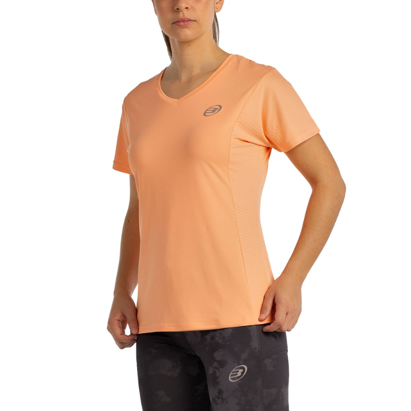 T-shirt Bullpadel Eches Orange Femme - Esprit Padel Shop