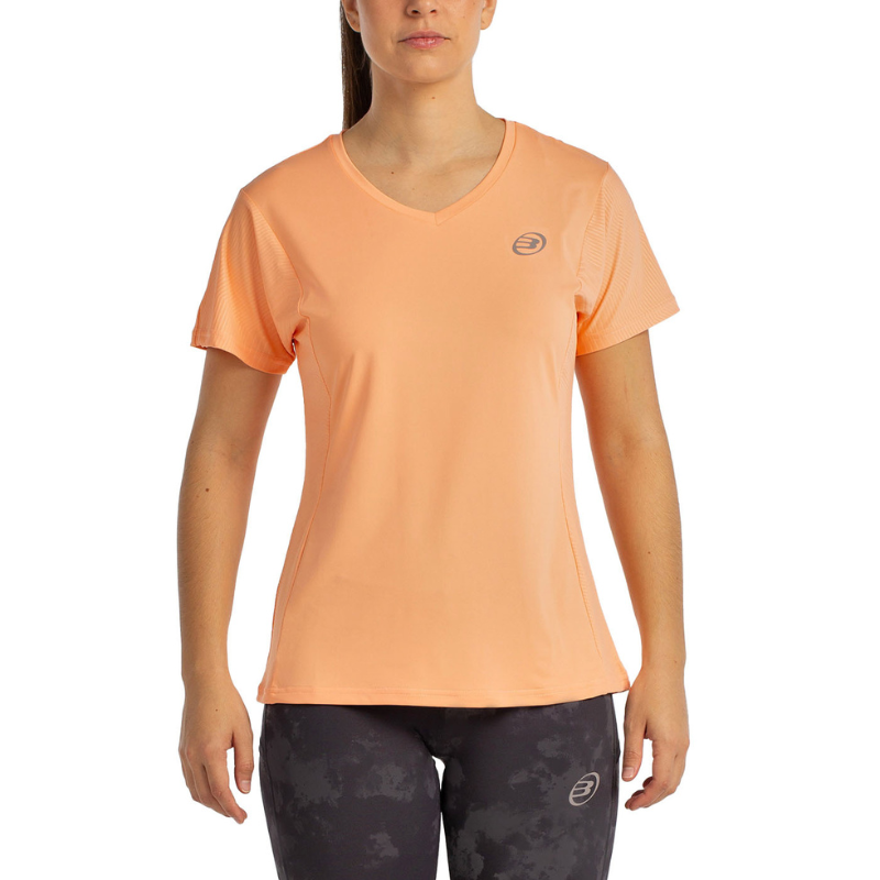 T-shirt Bullpadel Eches Orange Femme - Esprit Padel Shop