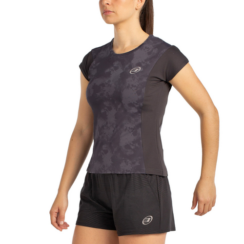 T-shirt Bullpadel Eduje Noir Femme - Esprit Padel Shop