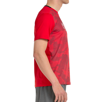 T-shirt Bullpadel Esgos Rouge - Esprit Padel Shop