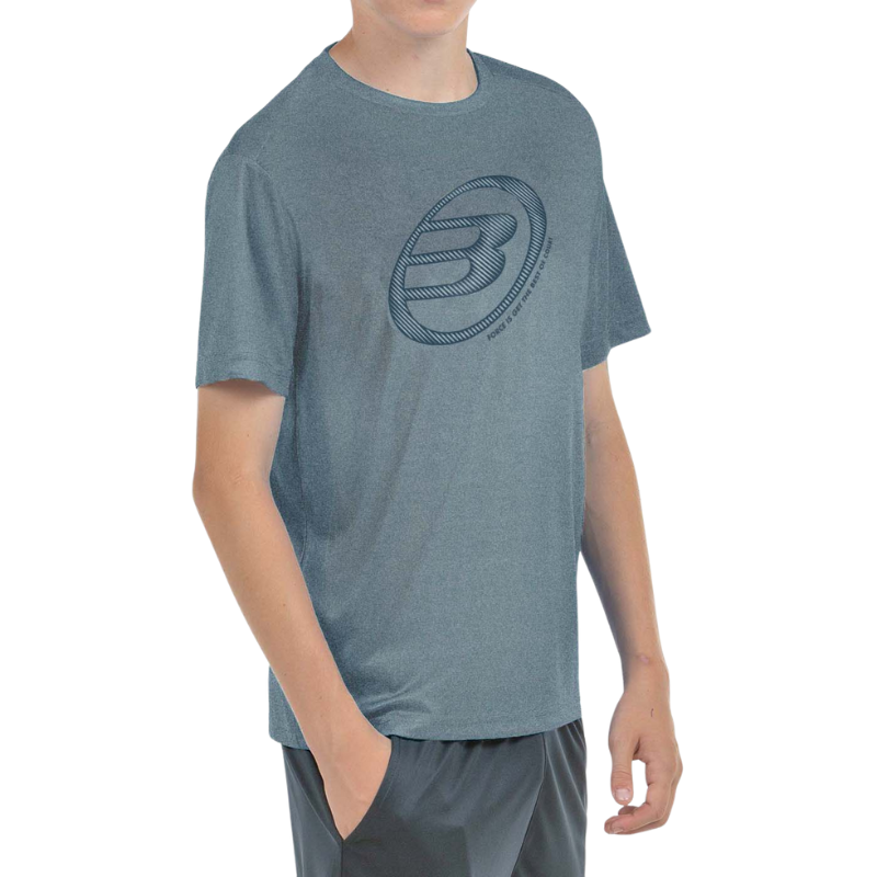 T-shirt Bullpadel Lande Bleu Junior - Esprit Padel Shop