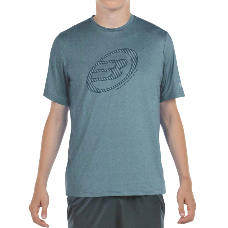 T-shirt Bullpadel Lande Bleu Junior - Esprit Padel Shop