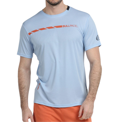T-shirt Bullpadel Legal Bleu Face - Esprit Padel Shop
