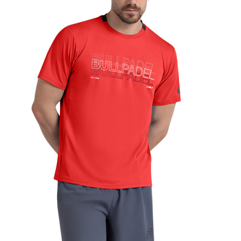 Bullpadel Marila Red T-shirt - Esprit Padel Shop