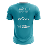 T-shirt Bullpadel Meira Replica Paquito Navarro Bleu - Esprit Padel Shop