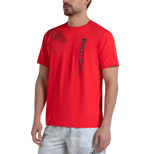 Camiseta Bullpadel Mistel roja - Esprit Padel Shop