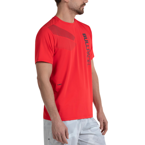 Camiseta Bullpadel Mistel Rojo - Esprit Padel Shop