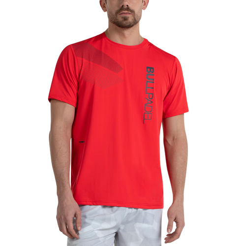 Camiseta Bullpadel Mistel roja - Esprit Padel Shop