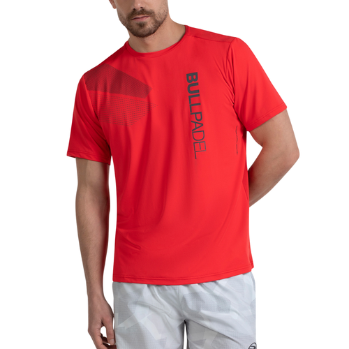 Camiseta Bullpadel Mistel Roja - Esprit Padel Shop
