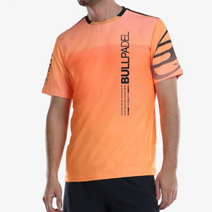 T-shirt Bullpadel Nauru Orange 3q - Esprit Padel Shop