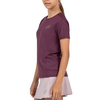 Camiseta Bullpadel Omur Roja Junior Girl - Esprit Padel Shop