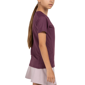 Camiseta Bullpadel Omur Roja Junior Girl - Esprit Padel Shop