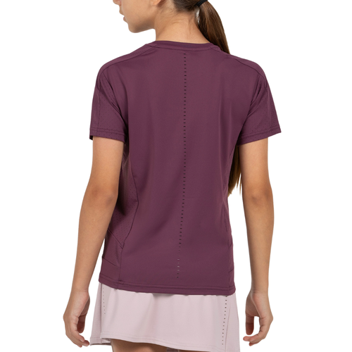 Camiseta Bullpadel Omur Rojo Junior Niña - Esprit Padel Shop