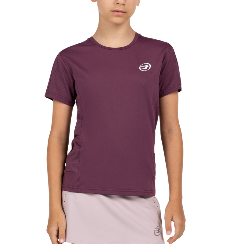 T-shirt Bullpadel Omur Vermelho Júnior Rapariga - Esprit Padel Shop