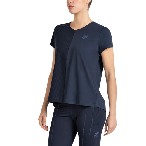 Camiseta Bullpadel Pasiro azul marino para mujer - Esprit Padel Shop