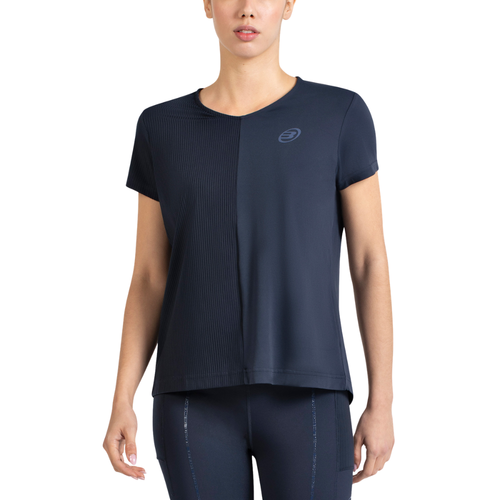Camiseta Bullpadel Pasiro azul marino para mujer - Esprit Padel Shop