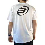 T-shirt Bullpadel Presente M22 Blanc Dos - Esprit Padel Shop