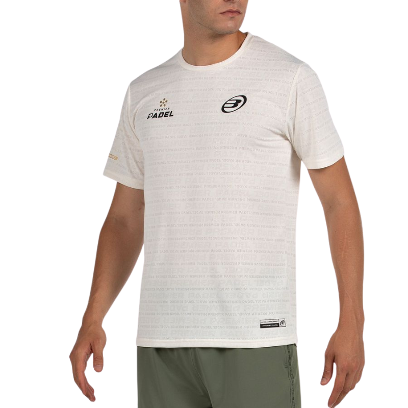 T-shirt Bullpadel Prilep Blanc - Esprit Padel Shop