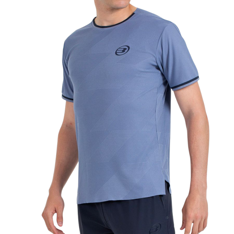 T-shirt Bullpadel Prior Bleu - Esprit Padel Shop