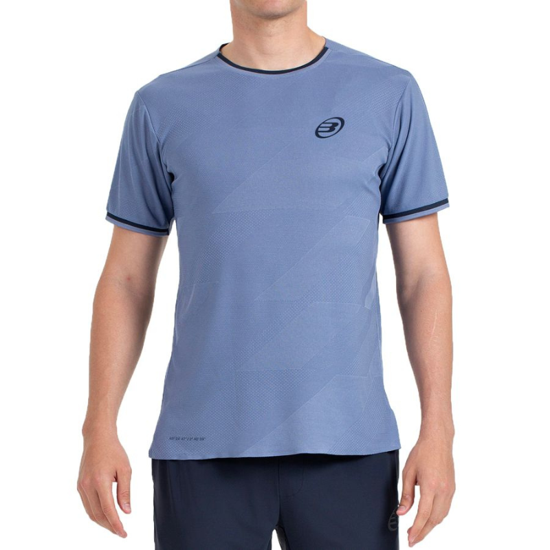 T-shirt Bullpadel Prior Bleu - Esprit Padel Shop