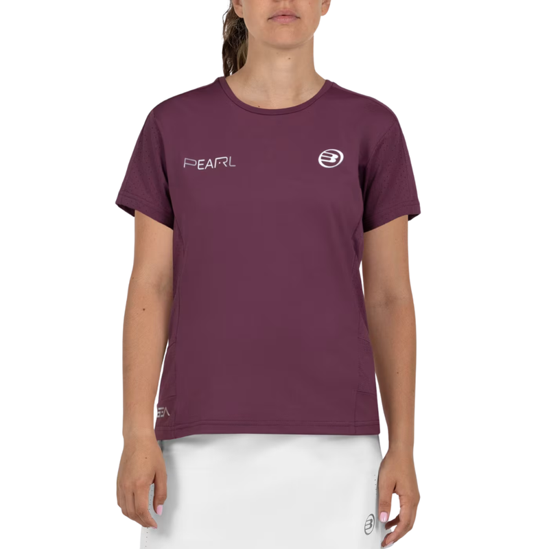 T-shirt Bullpadel Replica Bea 26I Bordeaux Femme - Esprit Padel Shop