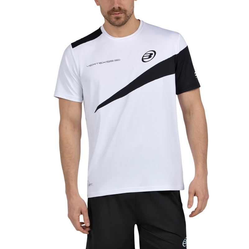 T-shirt Bullpadel Replica Cardona 26V Blanc - Esprit Padel Shop