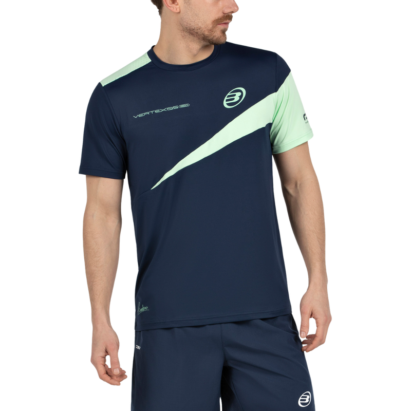 T-shirt Bullpadel Replica Cardona 26V Bleu Marine - Esprit Padel Shop