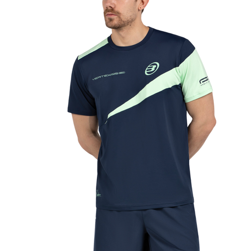 T-shirt Bullpadel Replica Cardona 26V Bleu Marine - Esprit Padel Shop