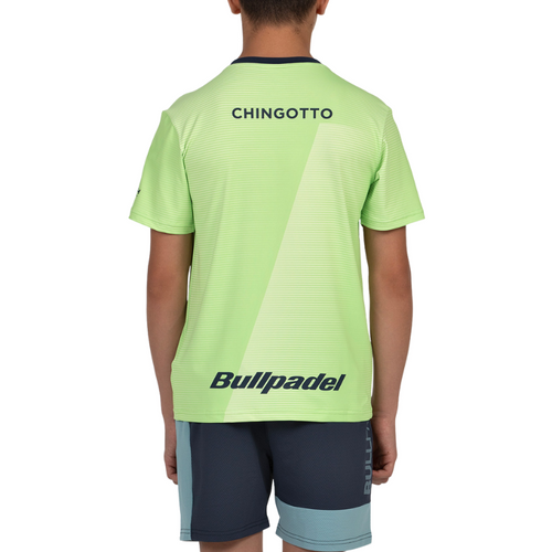 T-shirt Bullpadel Replica Chingotto 25I Vert Junior - Esprit Padel Shop