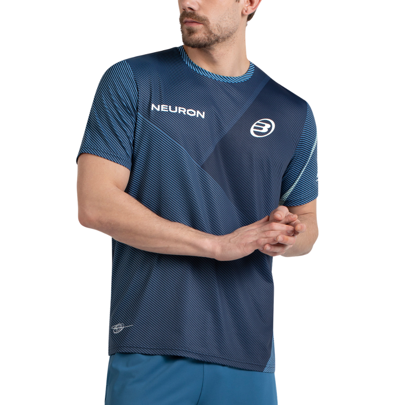 T-shirt Bullpadel Replica Chingotto 26I Bleu - Esprit Padel Shop