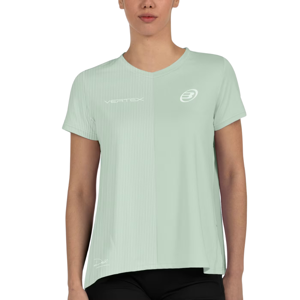 Maglia Bullpadel Replica Delfi 26I Verde Donna - Esprit Padel Shop
