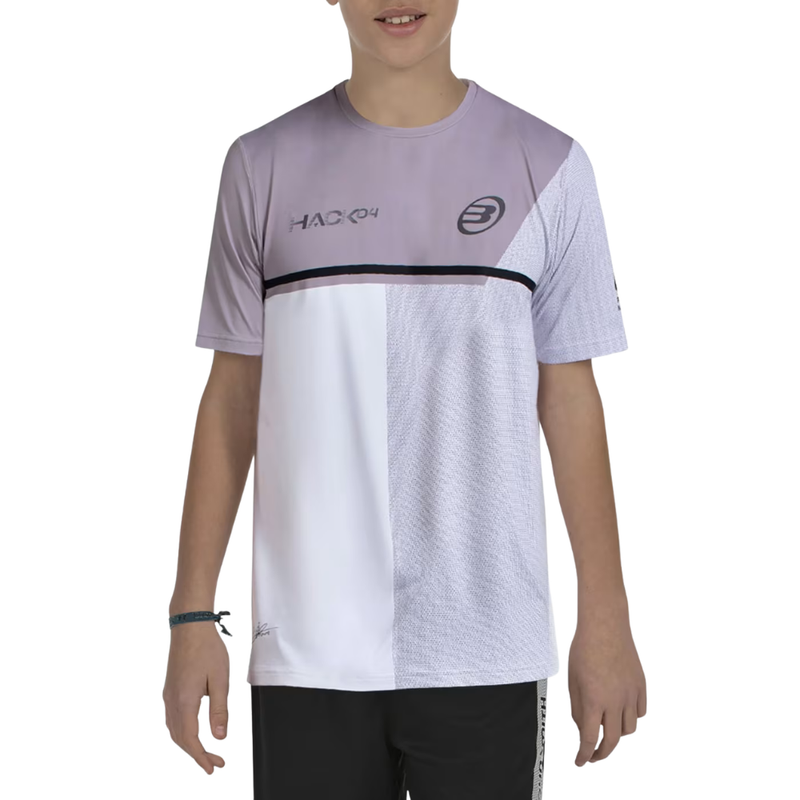 T-shirt Bullpadel Replica Paquito 26I Branco Júnior - Esprit Padel Shop