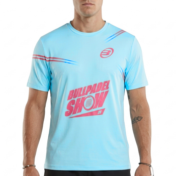 T-shirt Bullpadel Show Bleu - Esprit Padel Shop