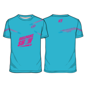 T-shirt Bullpadel Show Bleu - Esprit Padel Shop