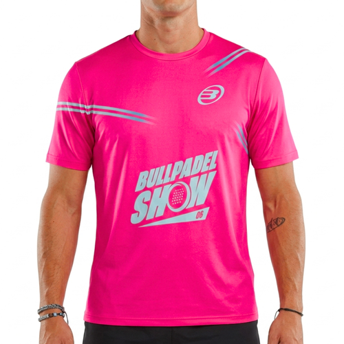 T-shirt Bullpadel Show Rose - Esprit Padel Shop