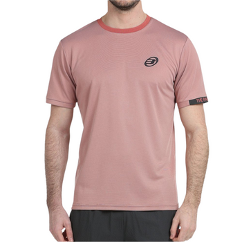 T-shirt Bullpadel Useme Marron Face - Esprit Padel Shop