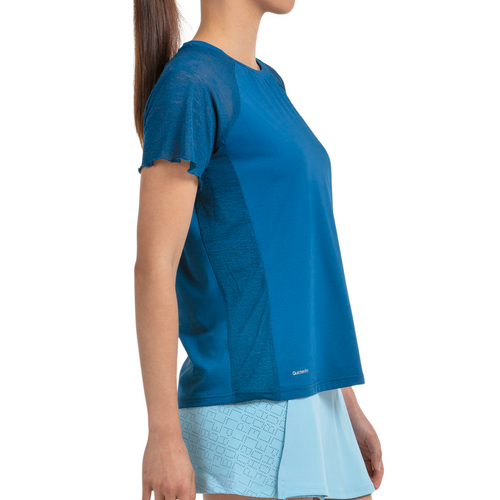 T-shirt Bullpadel Dedale Bleu Femme - Esprit Padel Shop