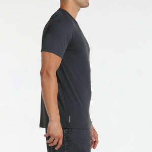 T-shirt Bullpadel Zendo Noir cote - Esprit Padel Shop