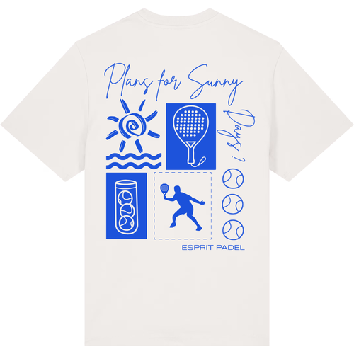 T-shirt Esprit Padel Plans For Sunny Days Unisexe - Esprit Padel Shop