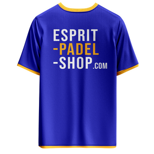 T-shirt Esprit Padel Shop Bleu dos - Esprit Padel Shop