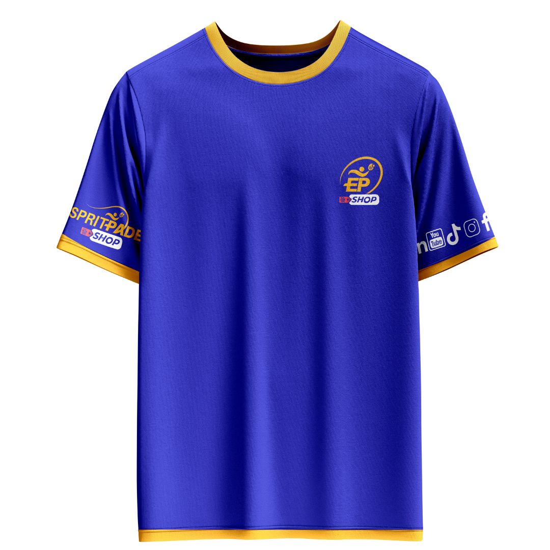 T-shirt Esprit Padel Shop Bleu face - Esprit Padel Shop