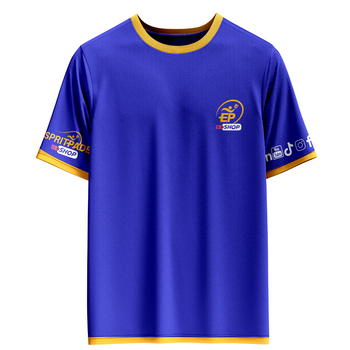 T-shirt Esprit Padel Shop Bleu face - Esprit Padel Shop