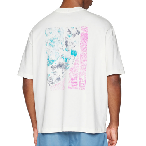 T-shirt Fila Caius Blanc - Esprit Padel Shop