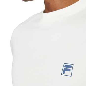 T-shirt Fila Caius Blanc - Esprit Padel Shop