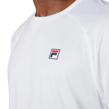 T-shirt Fila Holger Blanc - Esprit Padel Shop