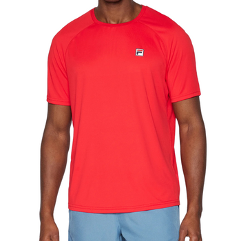 T-shirt Fila Holger Rouge - Esprit Padel Shop