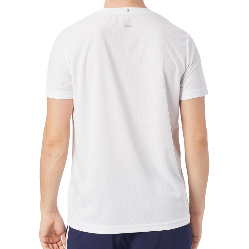 T-shirt Fila Logo Blanc - Esprit Padel Shop