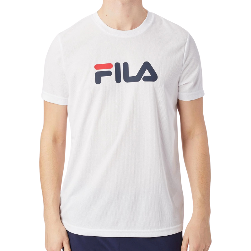 T-shirt Fila Logo Blanc - Esprit Padel Shop